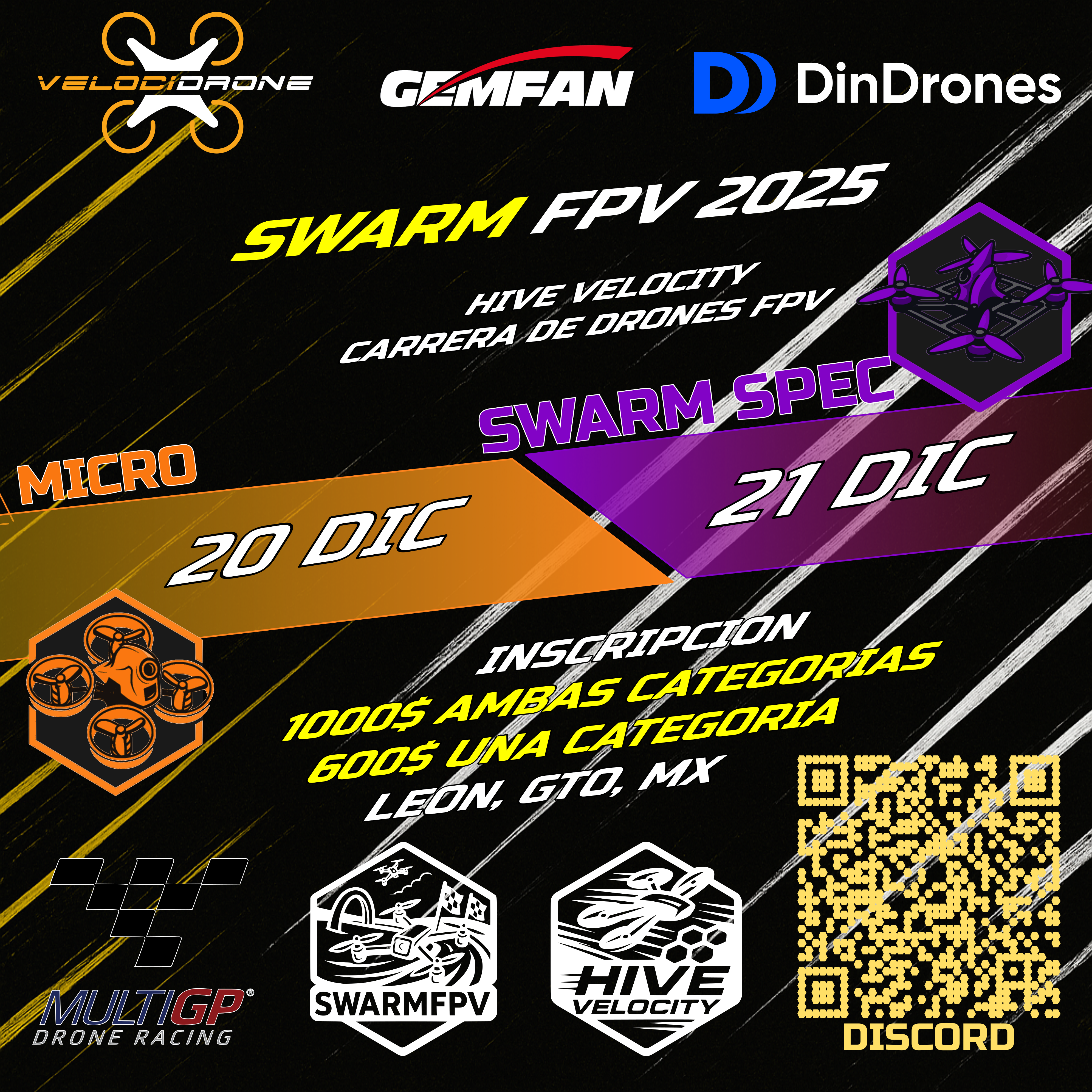 HIVE Velocity December Event Banner